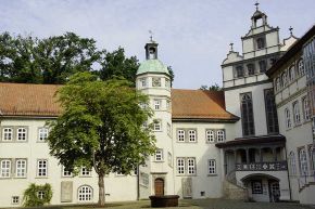 Innenhof vom Schloss Gifhorn