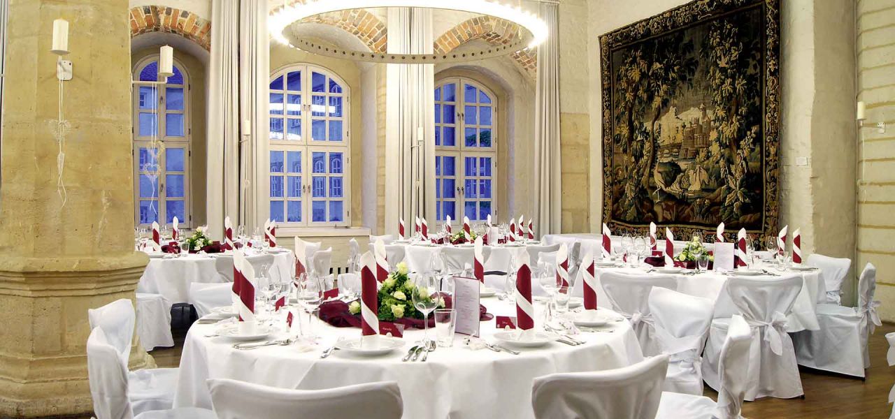 Schlossrestaurant Zentgraf Gifhorn - Festraum, Festsaal für Feiern