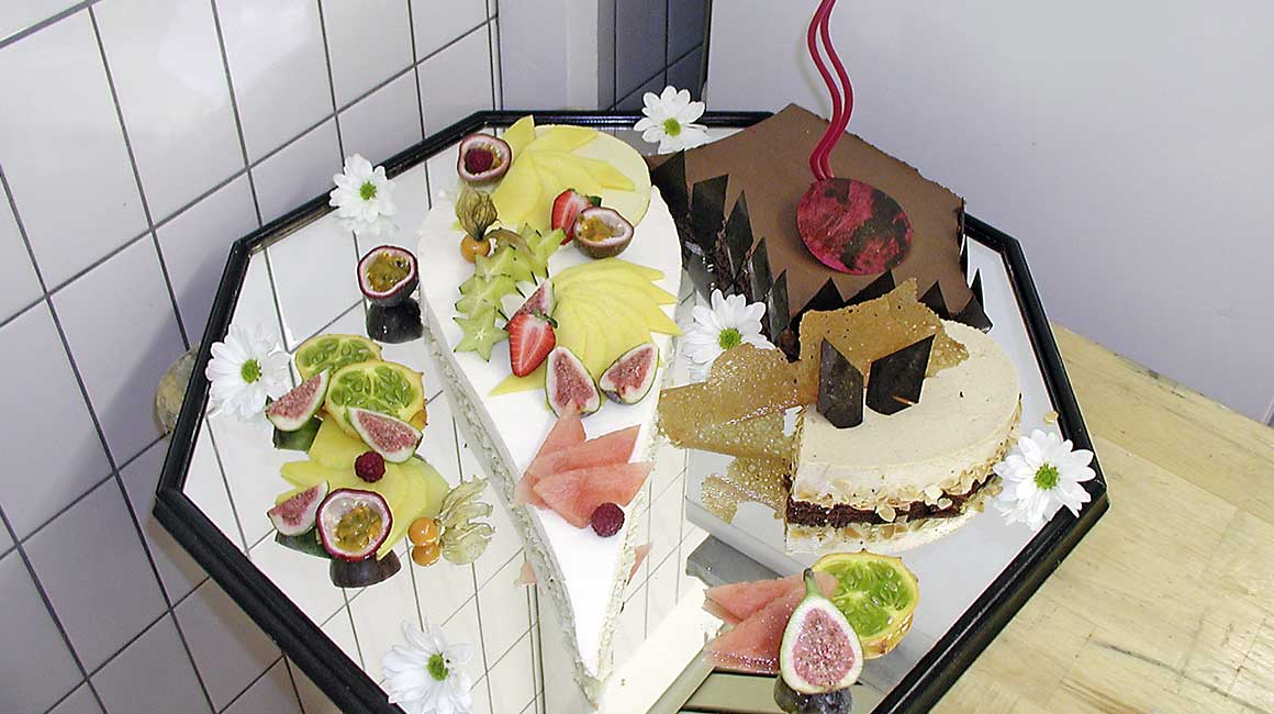 Dessertkompositionen vom Schlossrestaurant Zentgraf Gifhorn